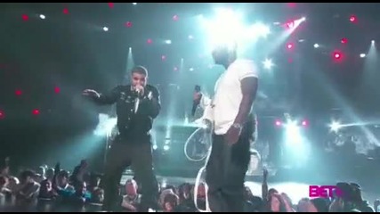 Drake - Fireworks, Over and Lose My Mind (remix) with Young Jeezy ( Bet Awards 2010 ) 