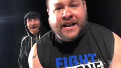 Owens and Zayn mock Shane during Live Event entrance: Exclusive, March 19, 2018