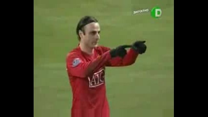 Manchester United Vs Tottenham Hotspur 2 - 1 Berbatov