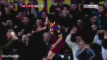 David Villa Barcelona 2011 Goals & Skills Full Hd • 720p