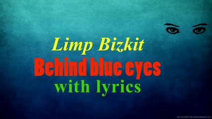 Limp Bizkit - Behind blue eyes (hd) + Превод