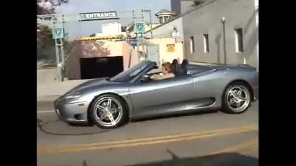 Едно от фераритата на Майкъл Бей - Ferarri 360 Spider