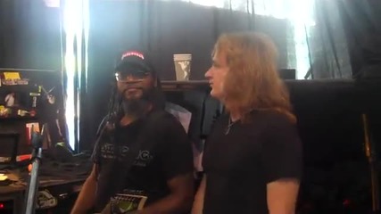David Ellefson of Megadeth West Palm Beach, Fl Last day of Mayhem Tour