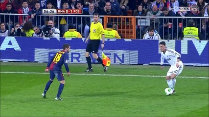Ozil amazing skill against Barcelona
