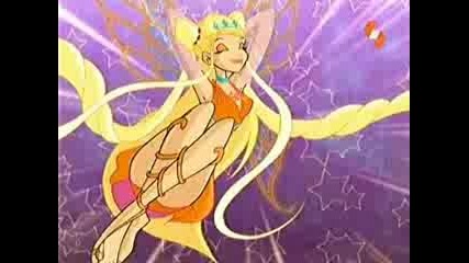 Winx Stella all transformations 