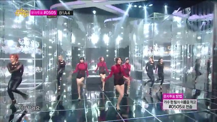 140125 Rainbow Blaxx - Cha Cha @ Music Core