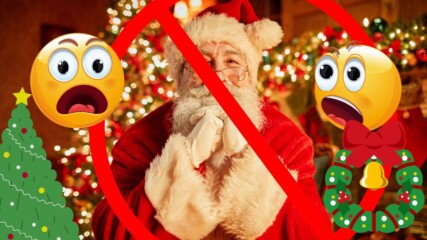 Три места, които не посрещат(мразят) Дядо Коледа! 😲😲🎄