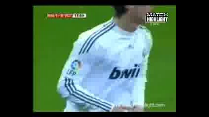 Cristiano Ronaldo пряк свободен удар - Real Madrid 1 : 0 Villareal 