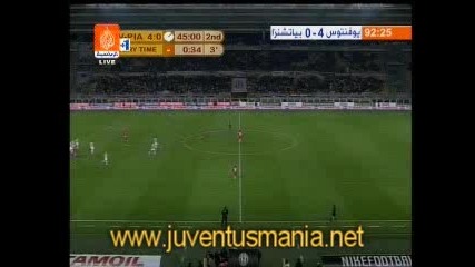 Ювентус - Пиаченца 4 - 0 Дел Пиеро