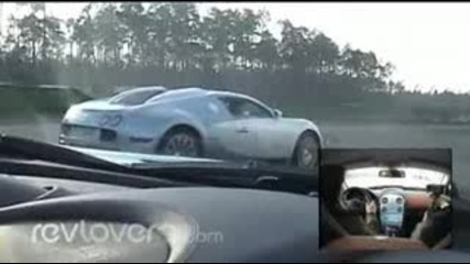 Bugatti Veyron vs Mclaren Slr