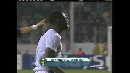 2003 Bayer Leverkusen (germany) 0-internazionale Milano (italy) 2 champions League