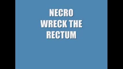 Necro-wreck The Rectum