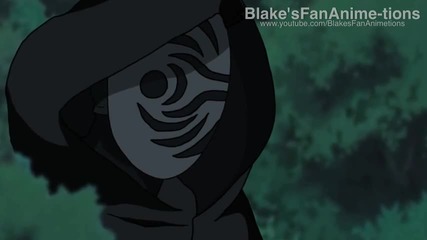 Naruto Manga 607 - Fan Animation_ Kakashi Standing Over Rin's Grave!