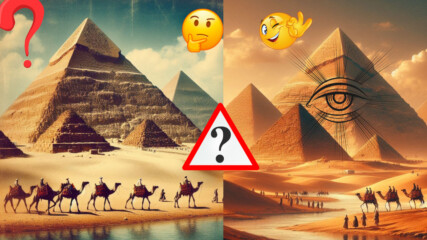 🗿 Мистерията зад местоположението на египетските пирамиди разкрита! 🌍