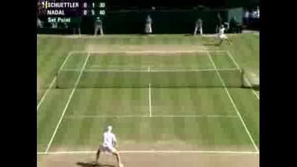Wimbledon 2008 : Шутлер - Надал
