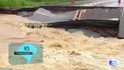 Евакуация, жертви и щети: Наводнения откъснаха от света десетки градове в Бразилия (ВИДЕО)
