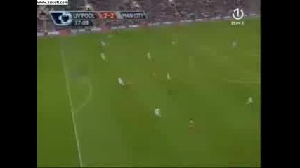 Liverpool 2 - 2 Man City 21.11.09 