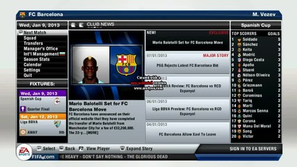 fifa 13 manager mode Barcelona Ep.6