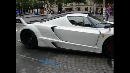 Ferrari Enzo Mig-u1 driving in Paris