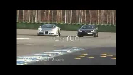 Бугати Веирон Vs Mclaren Slr