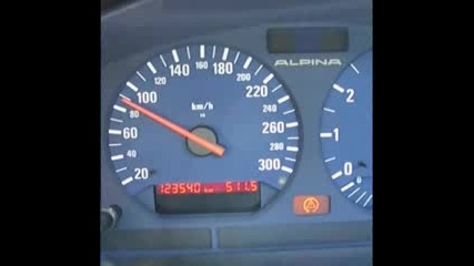 Alpina B8 accelerating 0 - 160km h.