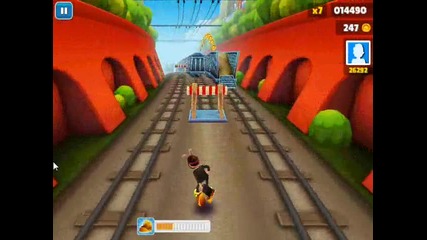 Subway Surfers #3 Малко задобрях 30352 точки