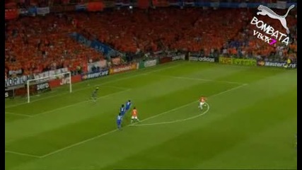 Euro 2008 - Холандия - Италия - - Giovanni Bronckhorst Гол - -