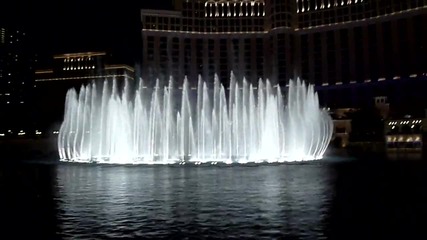 Vegas Dancing Fountain Show Bellagio