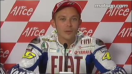 Rossi interview after the Netherlands Gp 