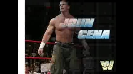 Rey Mysterio and John Cena