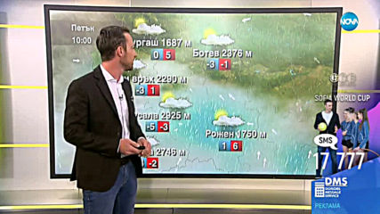 Прогноза за времето (12.04.19 - сутрешна)