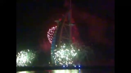 Burj al arab Dubai new years 2011 