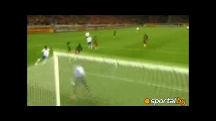 24.6.2010 Холандия - Камерун 2 - 1 Световно първенство по футбол група E 
