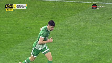 Goal by Ludogorets Razgrad PFK