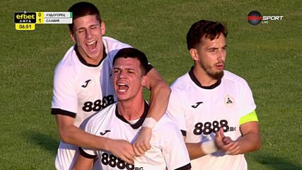 Goal by Slavia Sofia