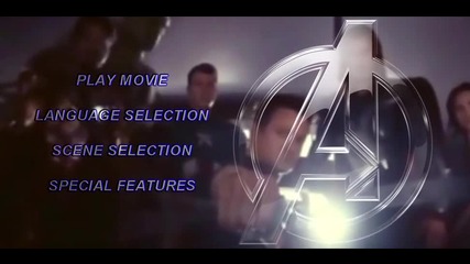 Суперско D V D меню на филма Отмъстителите (2012)
