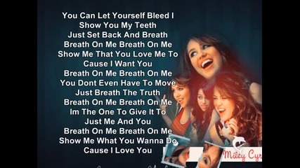 Miley Cyrus - Breath on Me Full Song Lyrics 