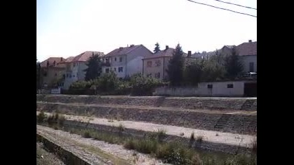 Коритото на реката на Лесковац