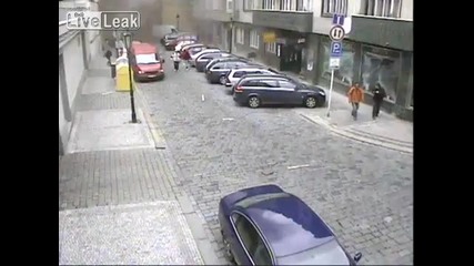 Газова експлозия в Прага