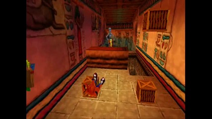 Crash Bandicoot 3 - Level 20 Tomb Wader - Blue Gem 