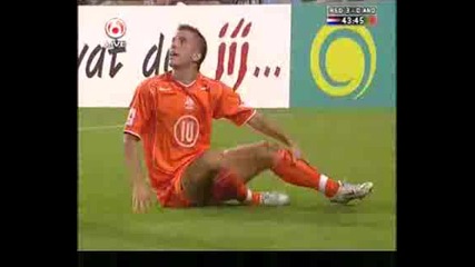 Van Der Vaart And Van Persie - Hackentrick