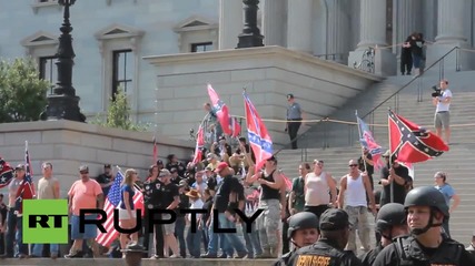 USA: New Black Panther, KKK protesters hold separate S. Carolina rallies, arrests made