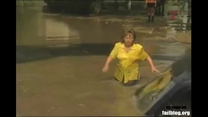 Flood Driving Fail 