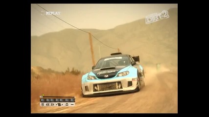 Dirt 2 - Crazy Subaru Impreza Drift