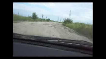Европейски път на излизане от град Гълъбово 
