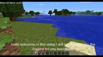 Minecraft 100000 Tnt city