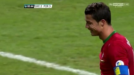 cristiano ronaldo vs sweden