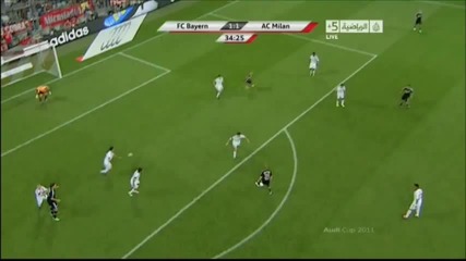 Bayern Munich Vs Ac Milan - Audi Cup 26-07-2011 -toni Kroos Goal
