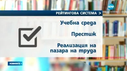 Кои са най-добрите университети у нас?