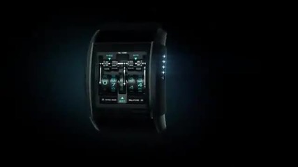 Digital Screen Watch Future Technology